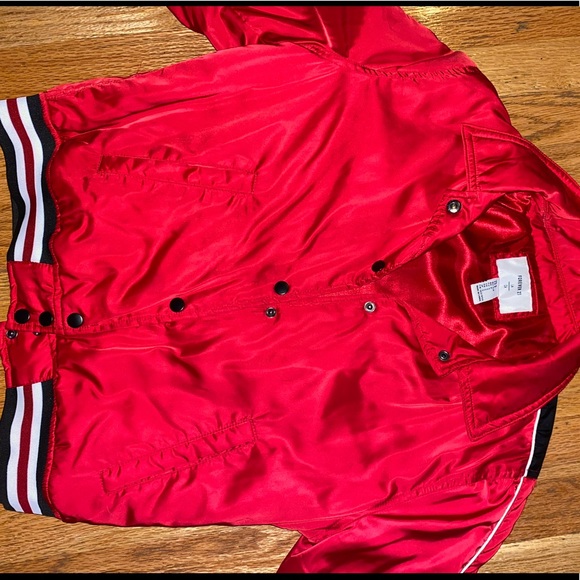 Red Bomber Jacket - Picture 6 of 6